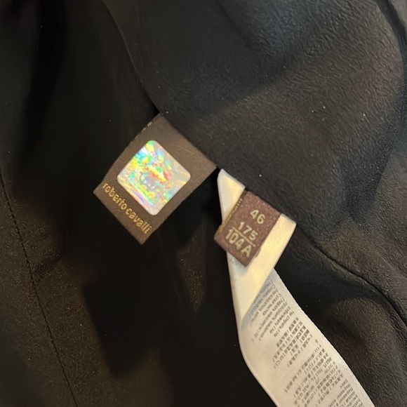 Vintage Cavalli Roberto Cavalli Silk Blazer EU 46​ - Picture 7 of 7